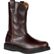 Georgia Boot Dark Brown Wedge Pull-On Work Boot, , large