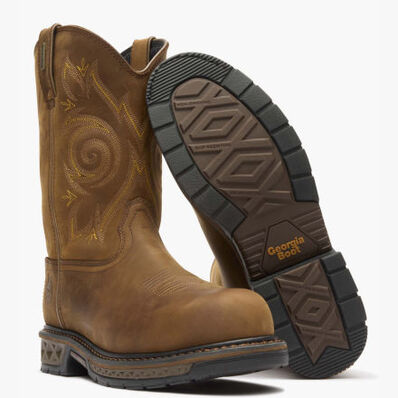 Georgia Boot Carbo-Tec LT Composite Toe Waterproof Work Wellington, , large