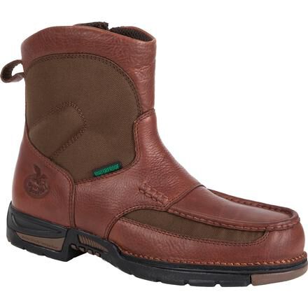 Georgia boots shop zip up