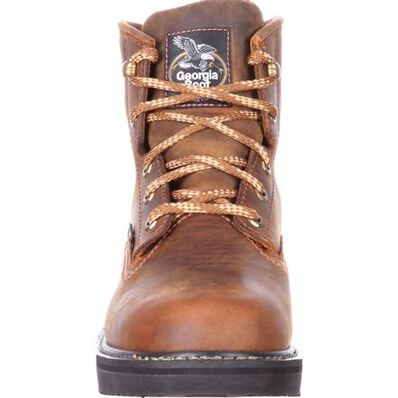 Georgia Boot Waterproof Wedge Work Boot, , large
