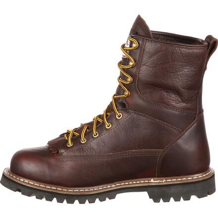 Tie up work boots store