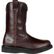 Georgia Boot Dark Brown Wedge Pull-On Work Boot, , large