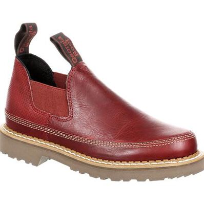 Georgia Giant Women's Red Leather Romeo Shoe, , large