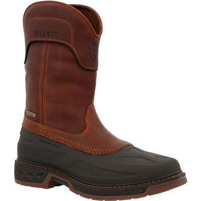 Georgia Boot Carbo-Tec LTR Steel Toe Waterproof Pull On Boot, , large
