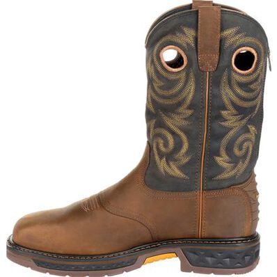 Georgia Boot Carbo-Tec LT Steel Toe Waterproof Pull On Work Boot, , large