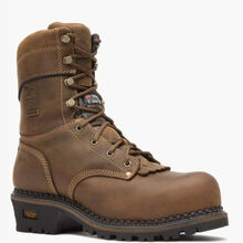 Georgia Boot AMP LT Logger Composite Toe Insulated Waterproof Work Boot