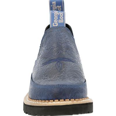 Georgia Boot Women's Marbeled Denim Romeo Shoe, , large