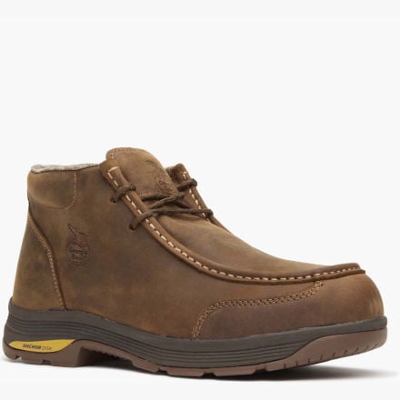 Georgia Boot Men s Athens Alloy Toe SuperLyte Waterproof Wallabe GB00647 Brown