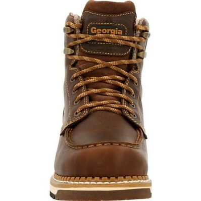 Georgia Boot AMP LT Wedge Waterproof Moc-Toe Work Boot, , large