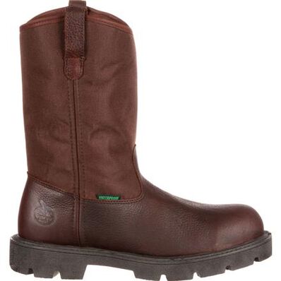 Georgia Boot Homeland Steel Toe Waterproof Wellington, , large