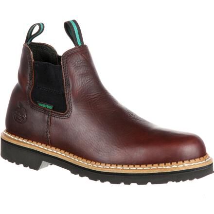 Waterproof safety outlet toe shoes