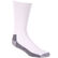 Georgia Boot Reinforced Crew Sock, WHITE, large