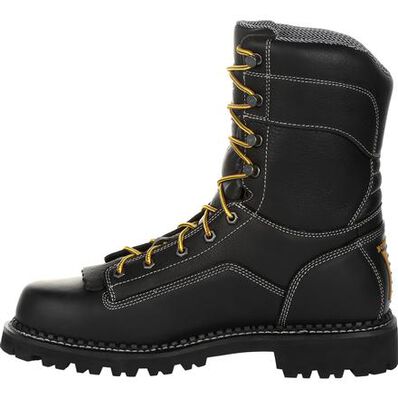 Georgia Boot AMP LT Logger Low Heel Waterproof Work Boot, #GB00271