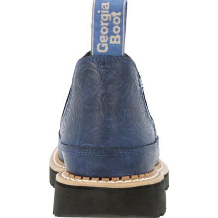 GB00505 Georgia Boot Women s Marbeled Denim Romeo Shoe