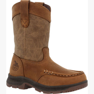 Georgia Boot Big Kids' Athens SuperLyte Pull-On Boot, , large