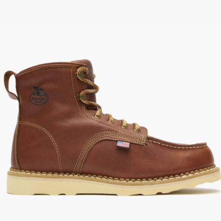 GB00358 Georgia Boot Wedge Moc Toe Work Boot