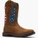 Georgia Boot Carbo-Tec FLX 11" Patriotic Alloy Toe Pull-On Work Boot, , large