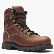 Georgia Boot AMP LT Logger Women's Alloy Toe Waterproof Low Heel Logger Boot