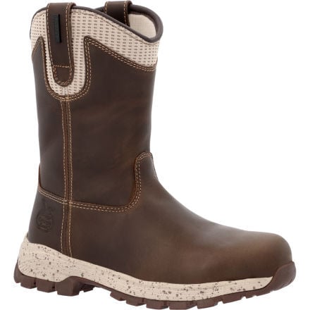 Pull up safety boots hot sale