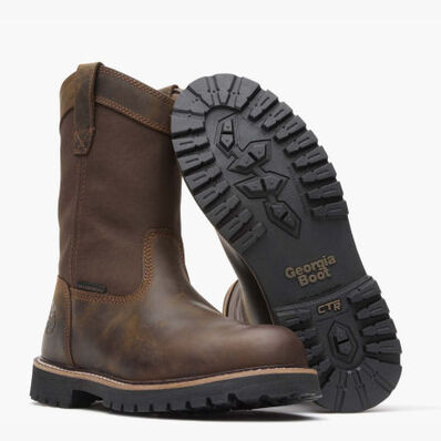 Georgia Boot Men's Core 37 Steel Toe Waterproof Work Boot, , large