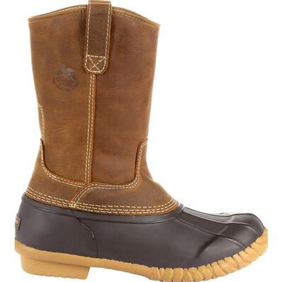 Georgia Boot Marshland Unisex Alloy Toe Pull-On Duck Boot, , large