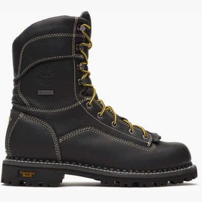 Georgia Boot AMP LT Logger Low Heel Waterproof Work Boot, , large