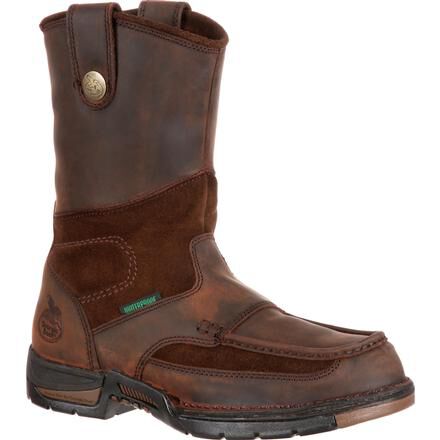 Georgia boot athens 6 moc toe clearance