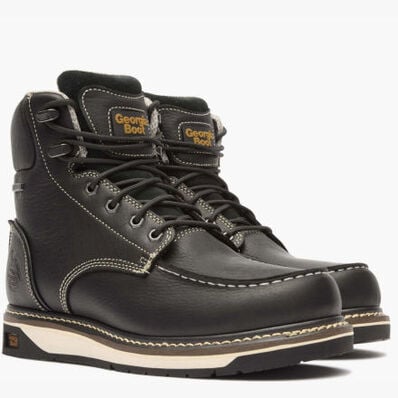 Georgia Boot AMP LT Wedge Waterproof Moc-Toe Work Boot, , large