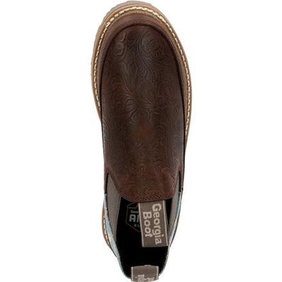 Georgia Boot Women's Feather & Floral Romeo Shoe, , large