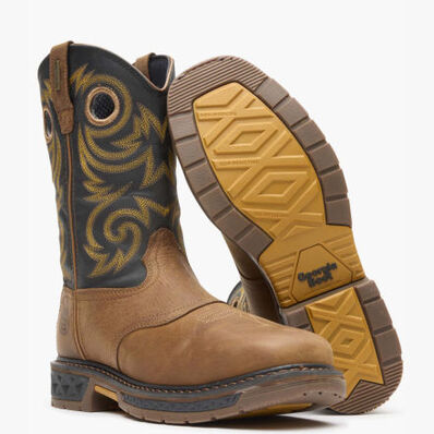 Georgia Boot Carbo-Tec LT Steel Toe Waterproof Pull On Work Boot, , large