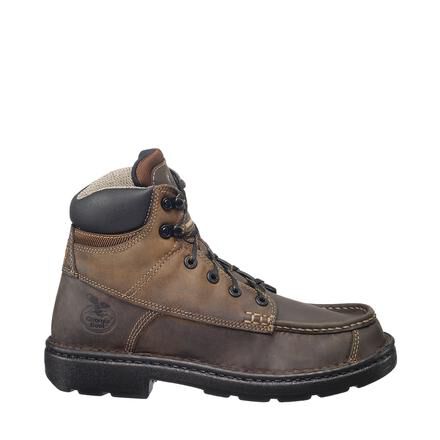 Georgia Boot 6 Eagle Light Men s Brown Leather Work Shoes