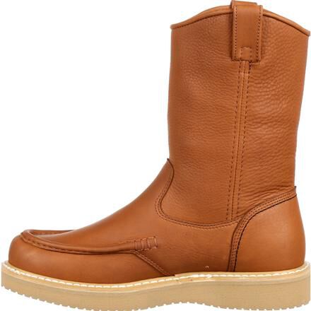 Moc toe pull 2025 on work boots