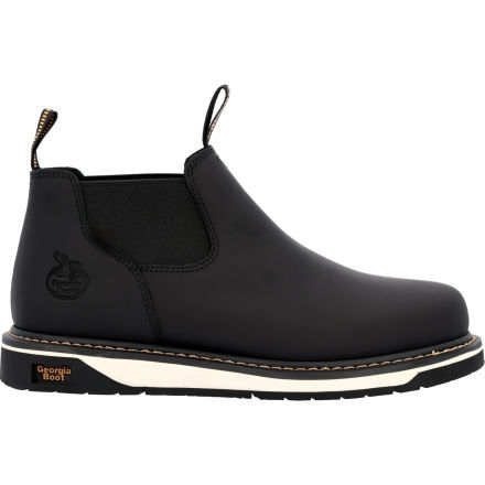 Georgia Boot AMP LT Wedge Black Romeo Work Boot GB00546