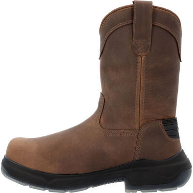 Georgia Boot FLXpoint ULTRA Composite Toe Waterproof Wellington Pull-On, , large