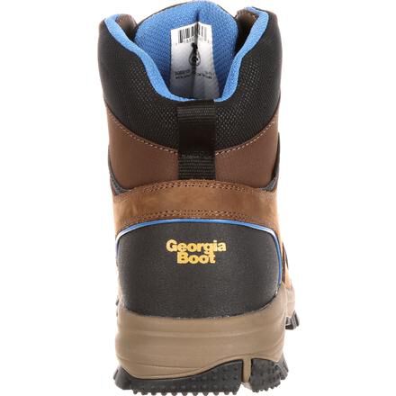 Blue collar top work boots