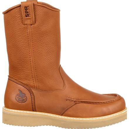 Georgia Boot Wedge Moc Toe Pull On Work Boot GB00187