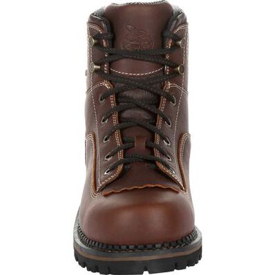 Georgia Boot AMP LT Logger Low Heel Waterproof Work Boot, , large