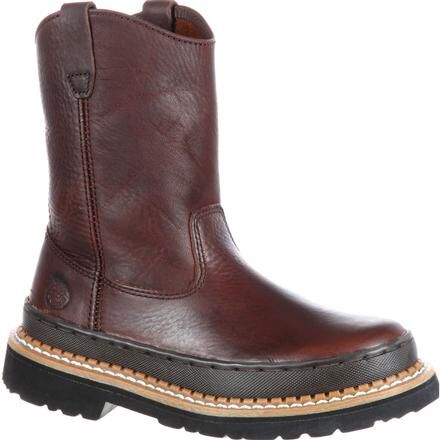 Kid's Youth Georgia Boots G203 Little Giant Wellington Leather New in Box