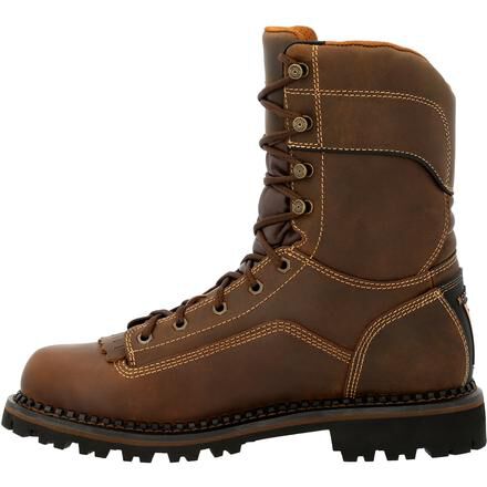 Work boot cheap with heel