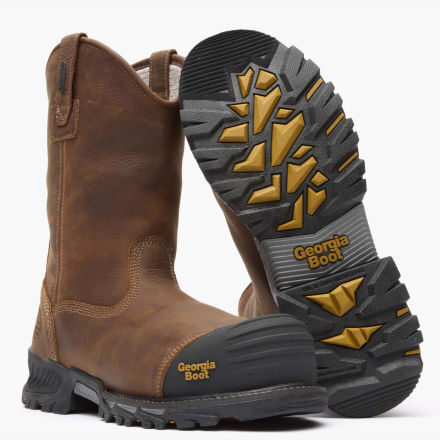 【年間ランキング6年連続受賞】 Toe Composite Rumbler Boot Georgia Waterproof #GB00286 Pull-on, タイムセール