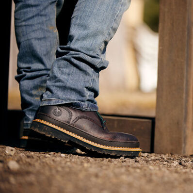 Georgia Boot - Men's 6 Brown Leather Work Boot, #G6274