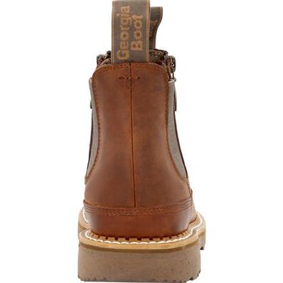 Georgia Boot Women's Side Zip Chelsea Romeo Boot, , large