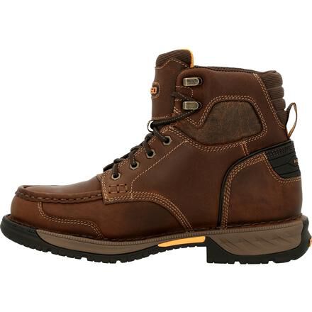 Waterproof steel sales toe cap boots