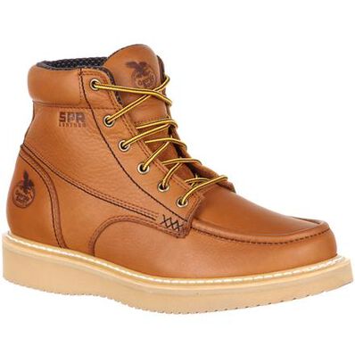 Georgia Boot Moc-Toe Wedge Work Boot, , large