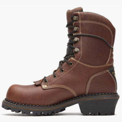 Georgia Boot AMP LT Logger Composite Toe Waterproof Work Boot, , large