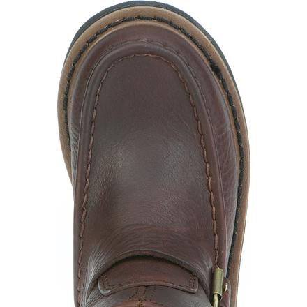 Georgia Boot Kids Side Zip Wellington Boot with strap