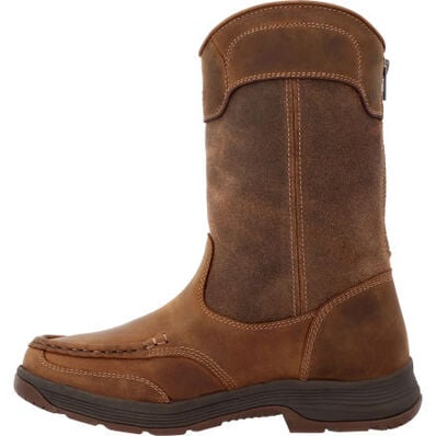 Georgia Boot Athens SuperLyte Waterproof Wellington Pull-On Boot, , large