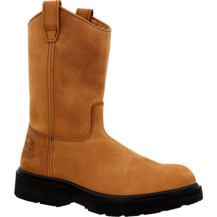 Georgia Boot Men s Pull On Steel Toe Work Boots G4673