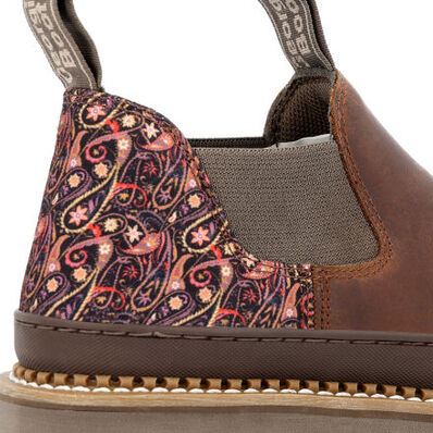 Women's Brown Paisley Fashion Romeo, , large