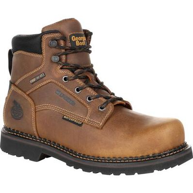 Georgia Giant Revamp Steel Toe Internal Met-Guard Waterproof Work Boot, , large